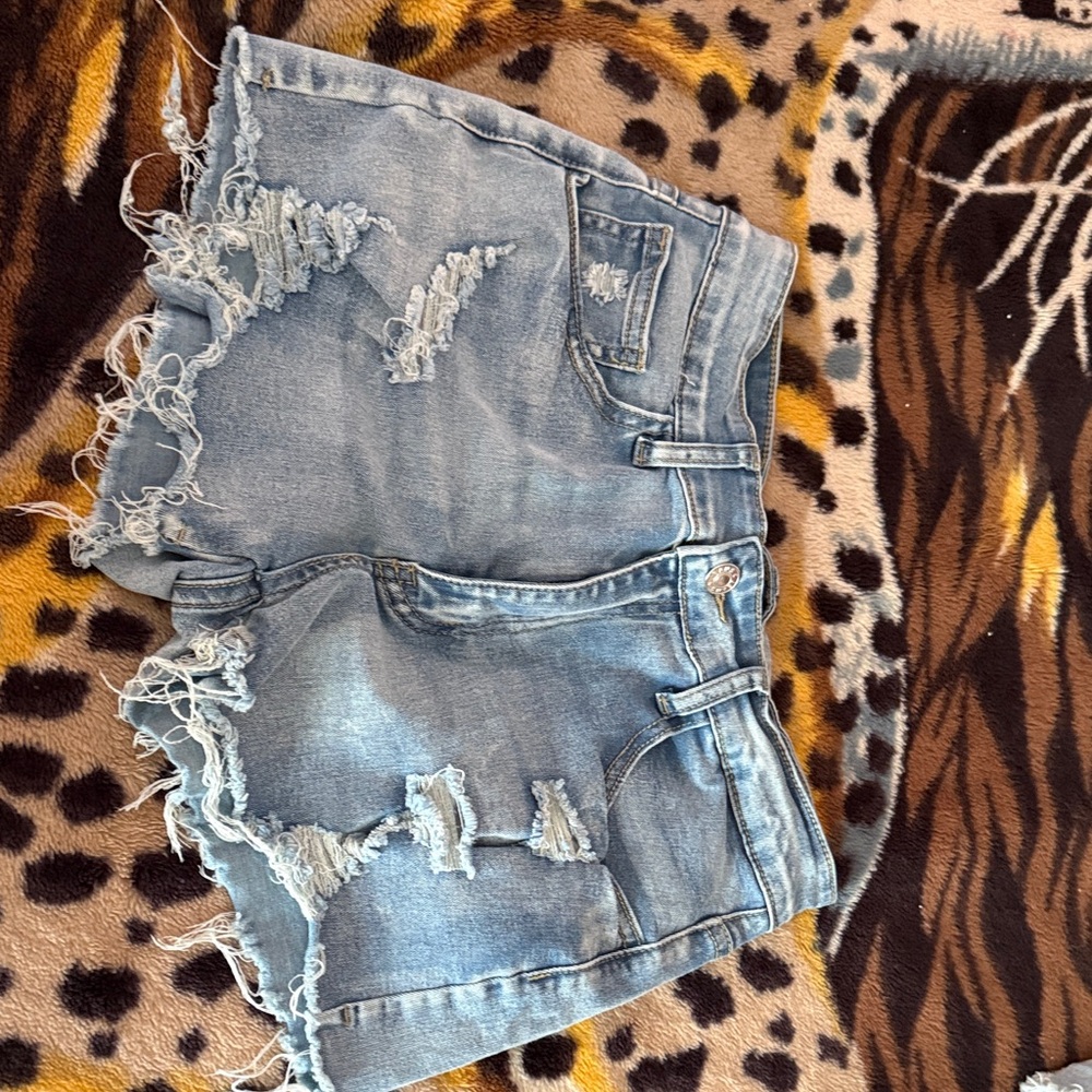 SHEIN denim shorts